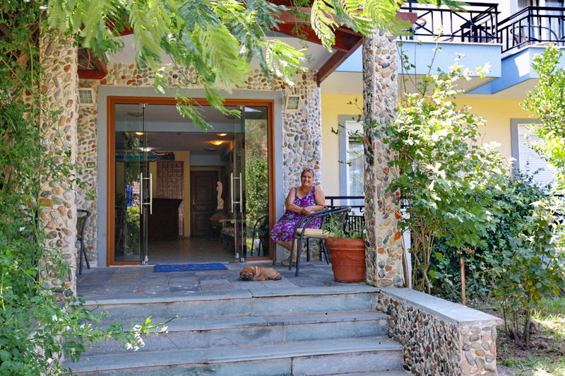 Pebble Beach Hotel Plomari Exteriér fotografie