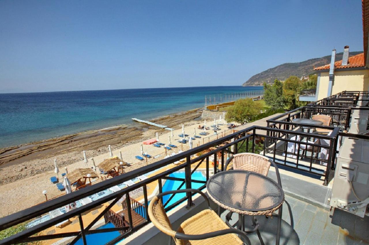 Pebble Beach Hotel Plomari Exteriér fotografie